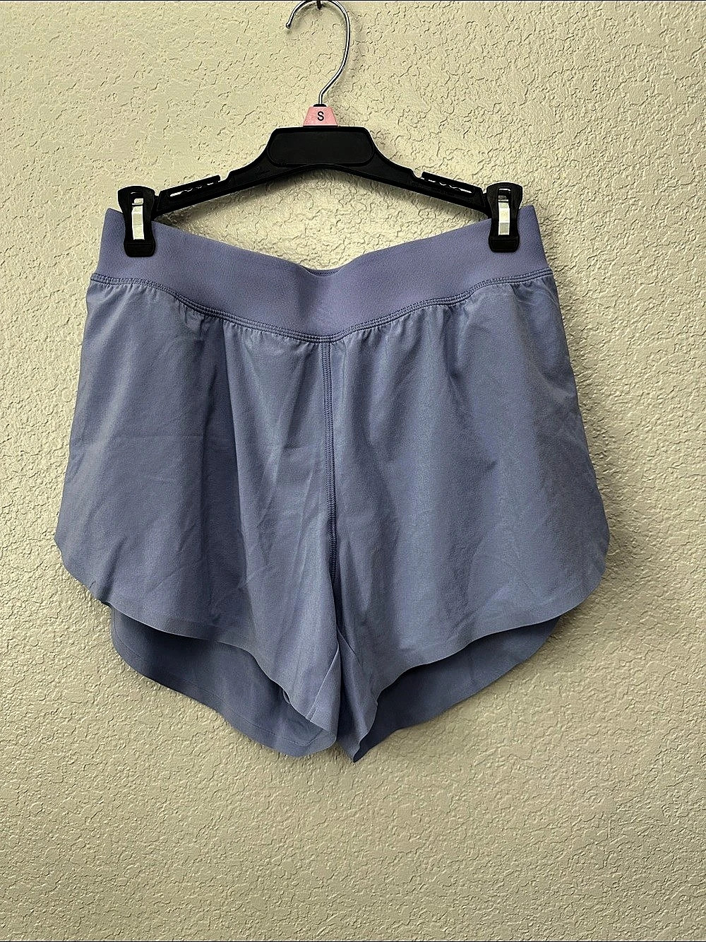 Crz yoga Track That High-Rise Lined Short 3" Purple Small